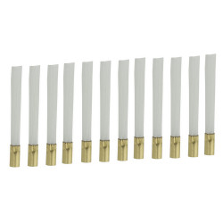 12 recharges fibre de verre pour stylo nettoyeur