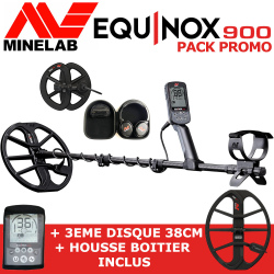 Détecteur Minelab Equinox 900 disque 38cm