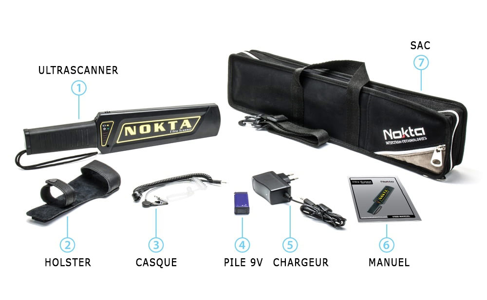 accessoires ultrascanner pro pack