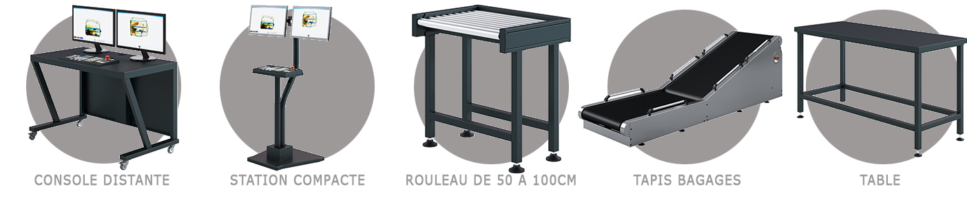 accesoires scanneur rayons x